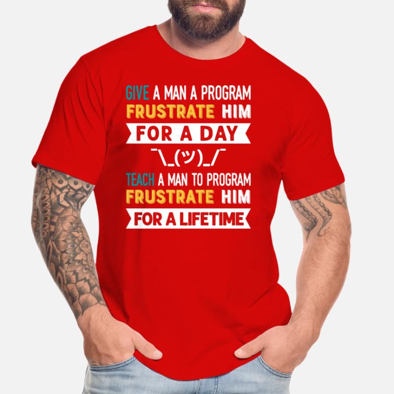 Programmer Humor Coding Jokes Developer Men's Premium Organic T-Shirt