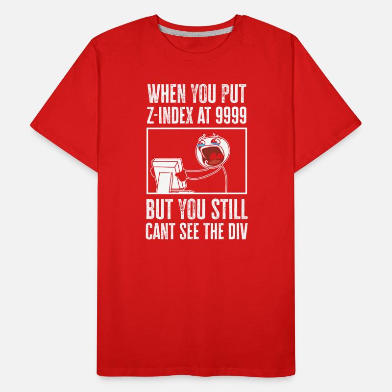 Programmeur Humour Coding Blagues Développeur T-shirt bio Premium Homme