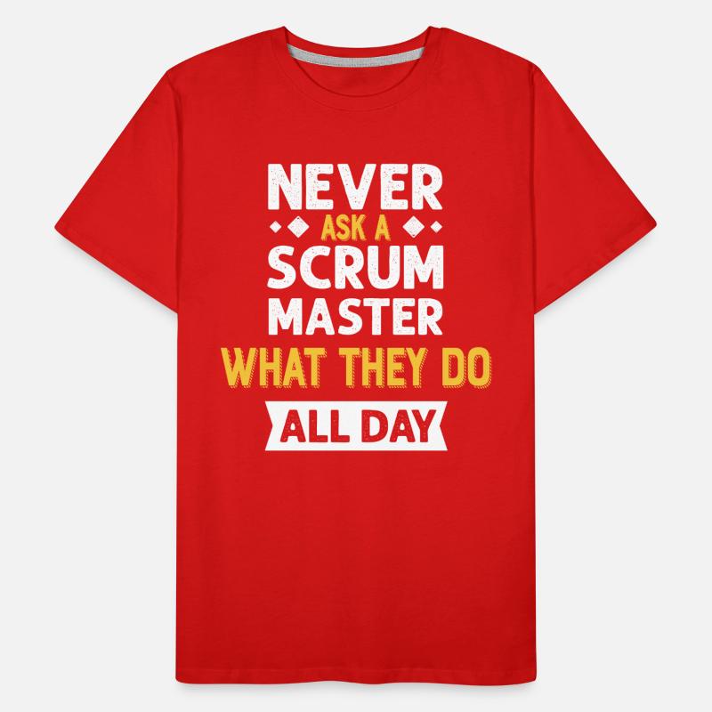 Programmierer Humor Coding Witze Entwickler Männer Premium Bio T-Shirt