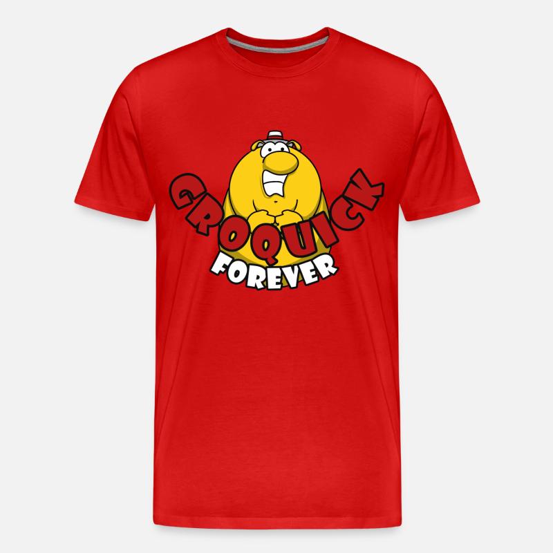 Groquick forever - T-shirt bio Premium Homme - rouge