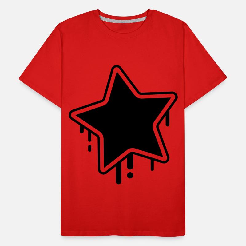 Conception en étoile T-shirt bio Premium Homme