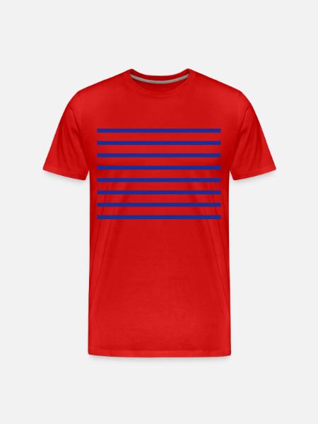 SAILOR - Men's Premium Organic T-Shirt - red