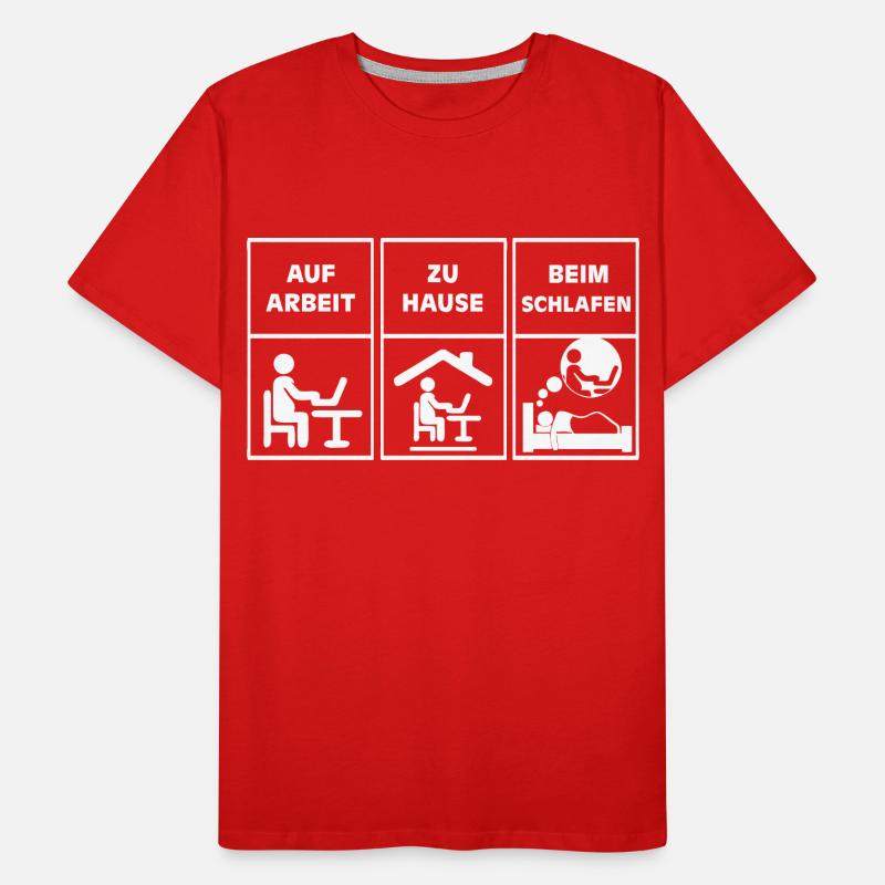 Alltag Programmierer Männer Premium Bio T-Shirt