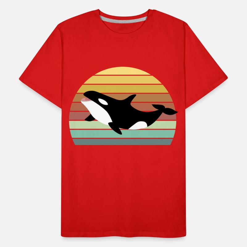 Orca Männer Premium Bio T-Shirt