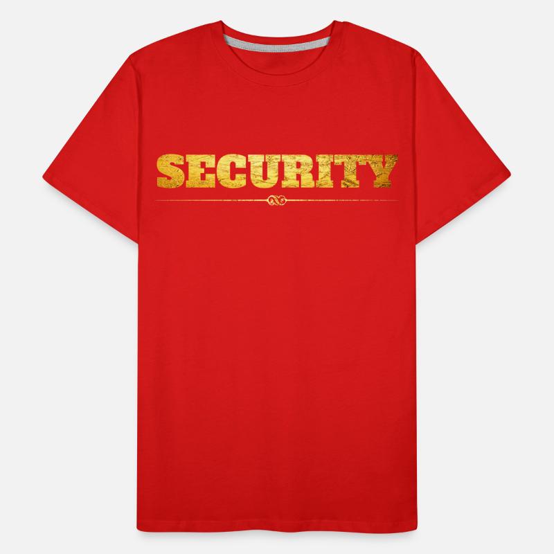 Security Männer Premium Bio T-Shirt