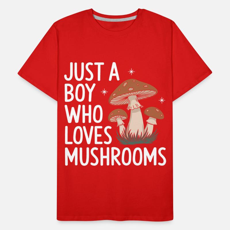 Champignons Champignons Champignon Champignon T-shirt bio Premium Homme
