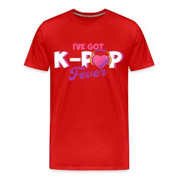 K-Pop Fan K-Pop Merchandise K-Pop Geschenk - Männer Premium Bio T-Shirt - Rot - Vorne - Damien (186cm)