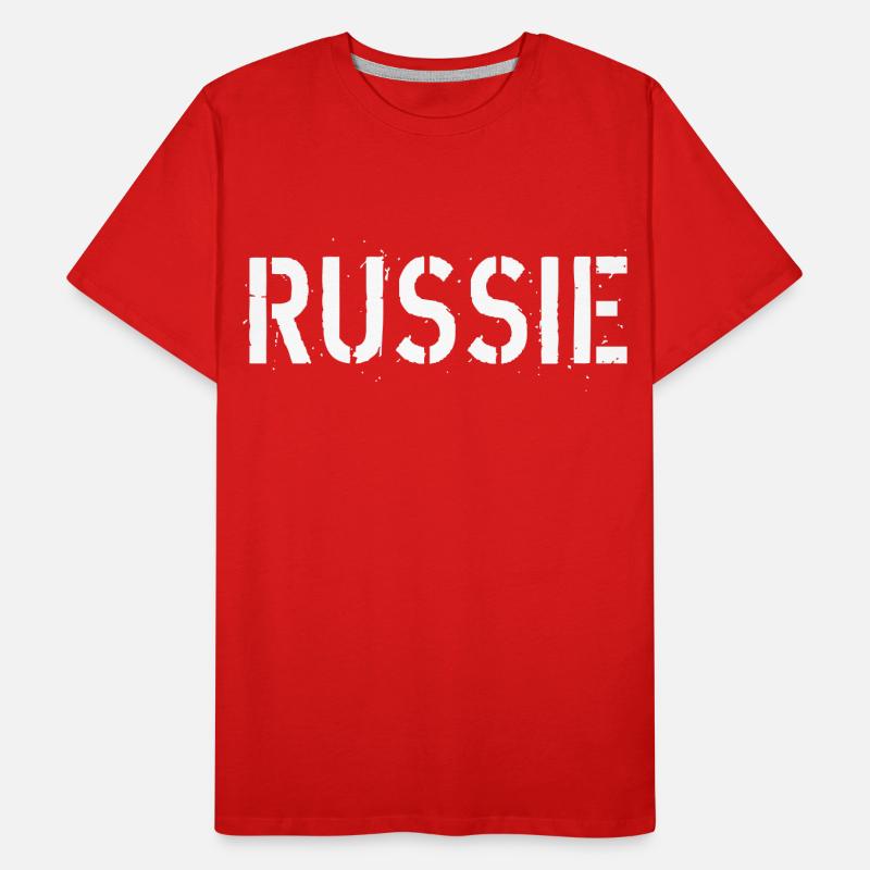 Russie T-shirt bio Premium Homme