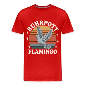 Rhénanie-du-Nord-Westphalie Rhénanie-du-Nord-Westphalie Rhénanie-du-Nord-Westphalie Allemagne Ruhrpott - T-shirt bio Premium Homme - rouge - Devant - Damien (186cm)
