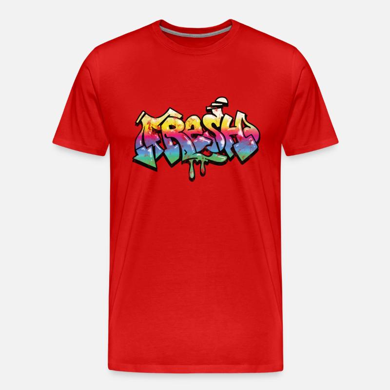 Fresh - Männer Premium Bio T-Shirt - Rot