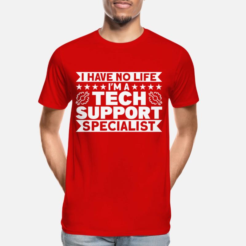 Tech Support Technical Support Support Gift Men's Premium Organic T-Shirt