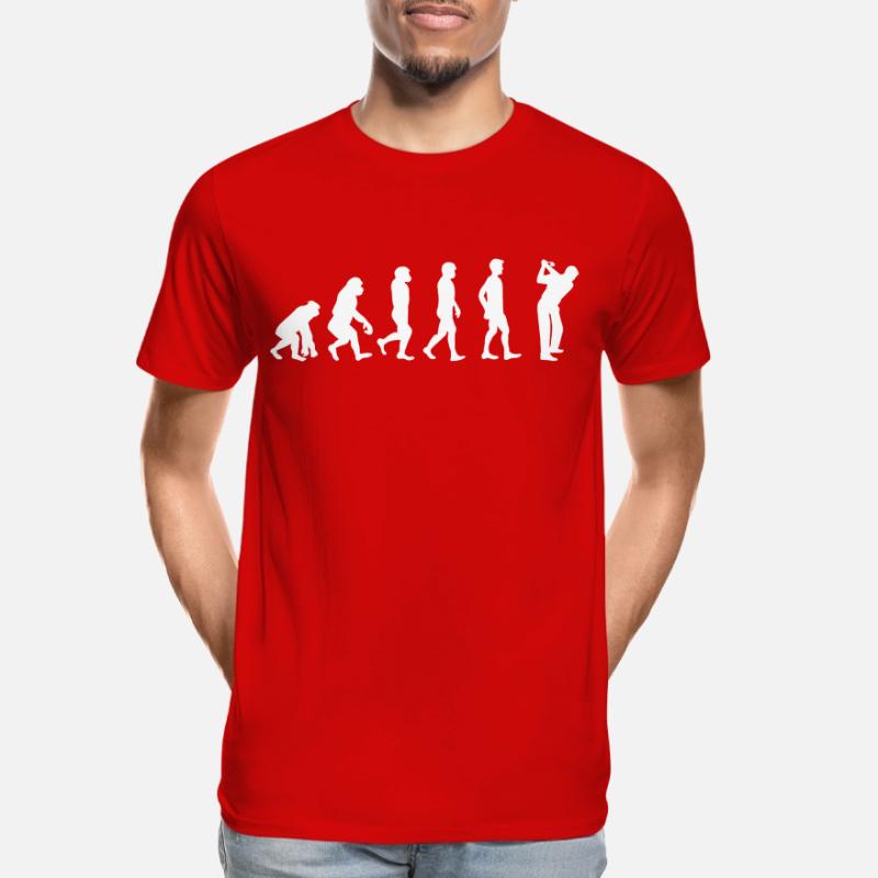 Evolution Golf Männer Premium Bio T-Shirt