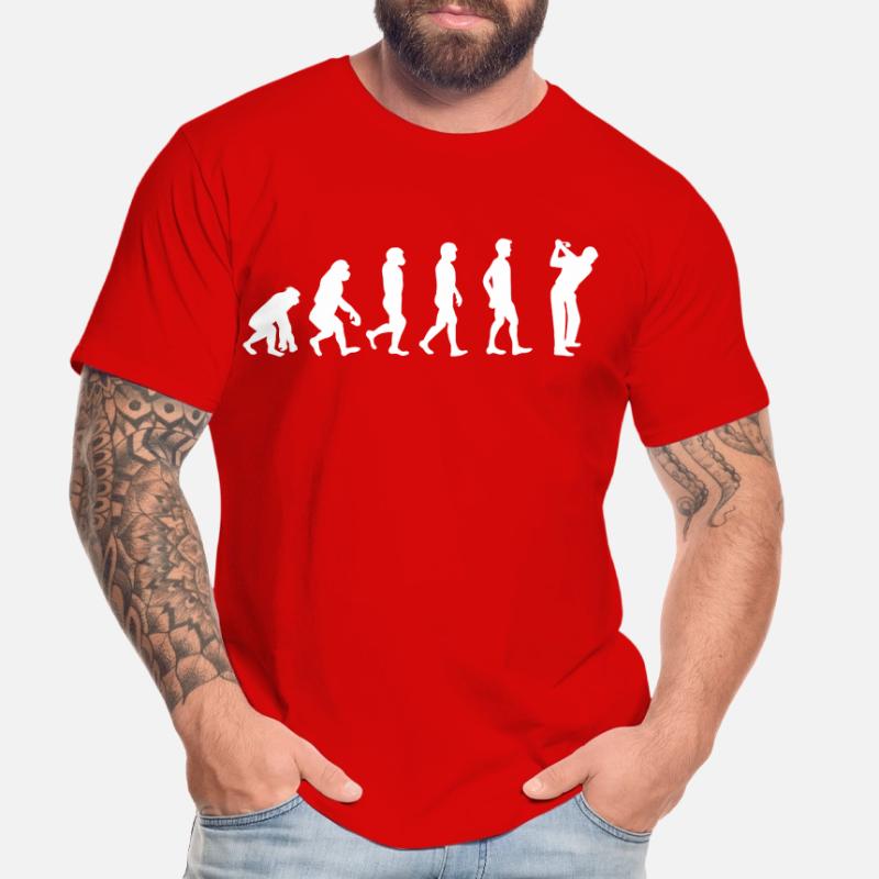 Evolution Golf Männer Premium Bio T-Shirt