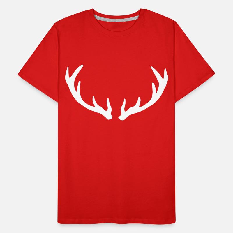 antler Men's Premium Organic T-Shirt