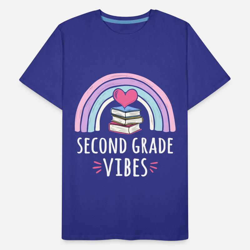 Vibrations de seconde classe T-shirt bio Premium Homme
