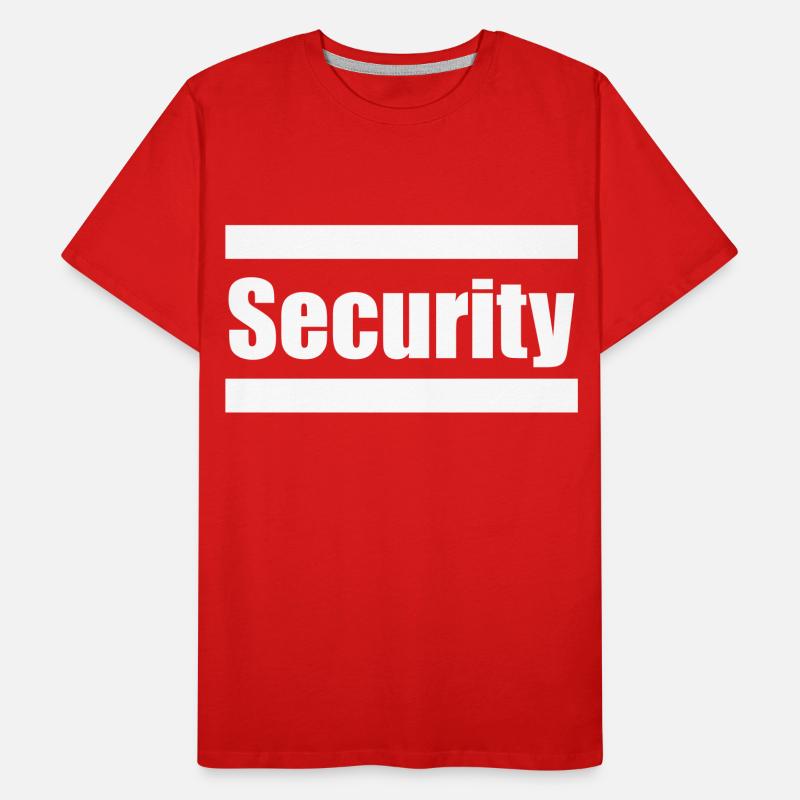 Sécurité T-shirt bio Premium Homme