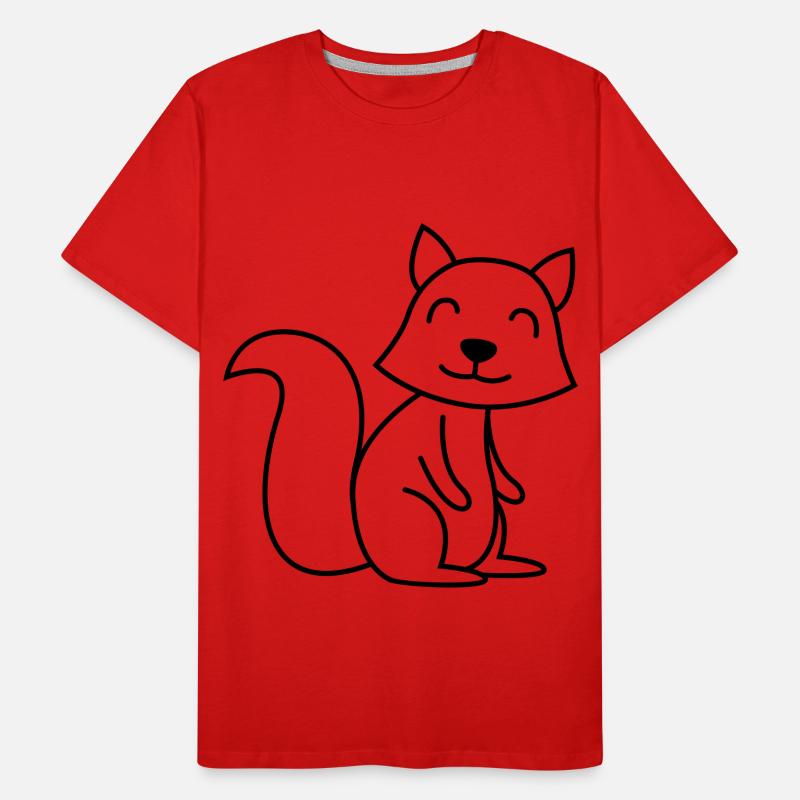 Stinker Comic Tier Männer Premium Bio T-Shirt