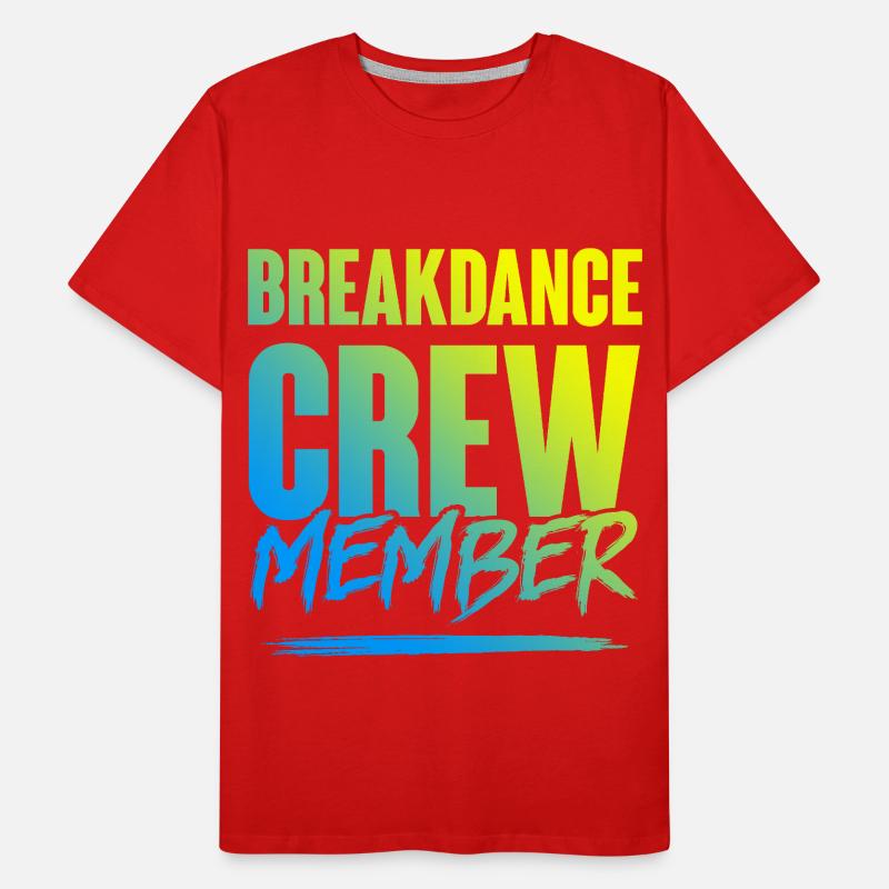 Breakdance Crew Männer Premium Bio T-Shirt