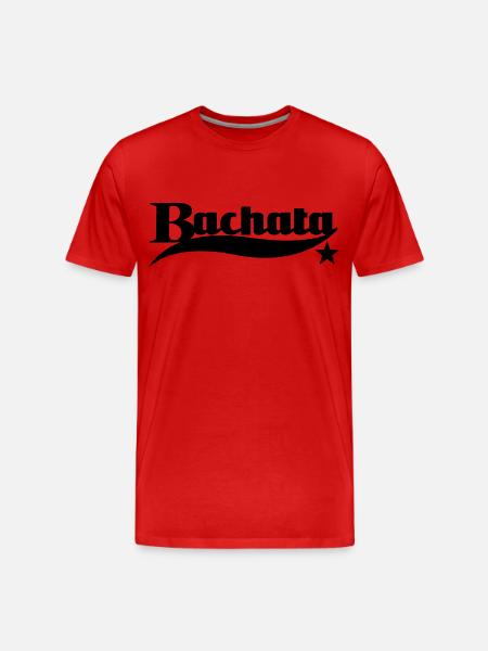 Bachata - Bachata Dance Shirt - Men's Premium Organic T-Shirt - red