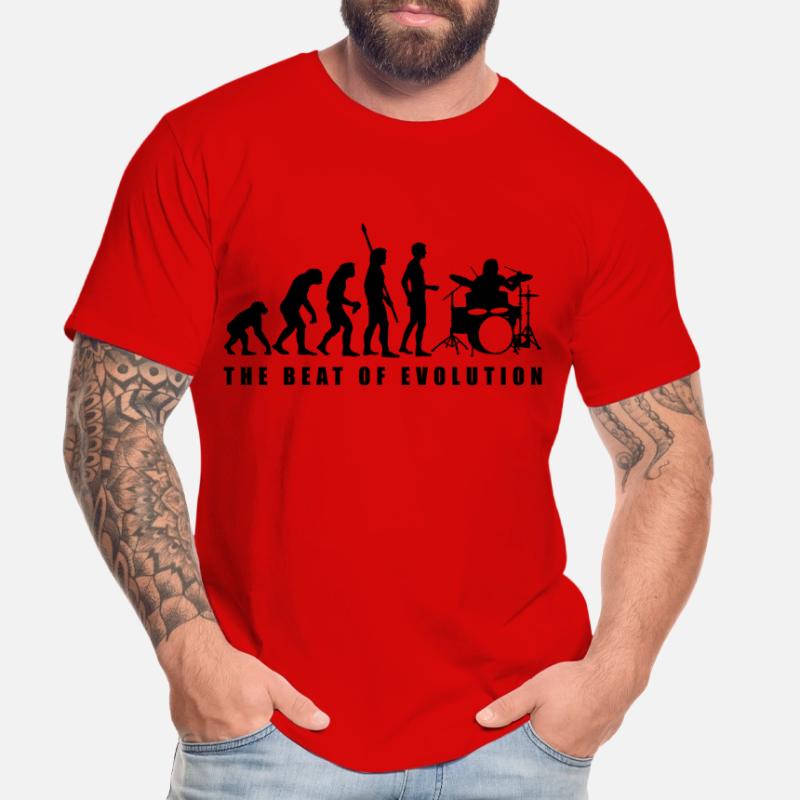 evolution_drummer_c_1c T-shirt bio Premium Homme