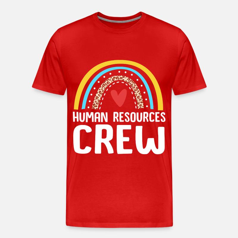 HR Manager - Männer Premium Bio T-Shirt - Rot