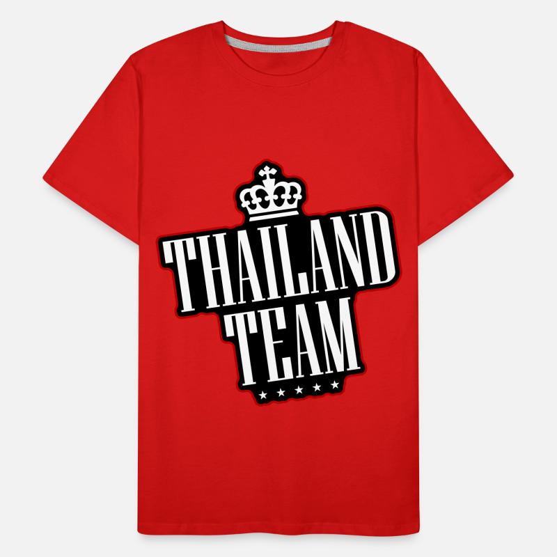 Équipe de Thaïlande T-shirt bio Premium Homme