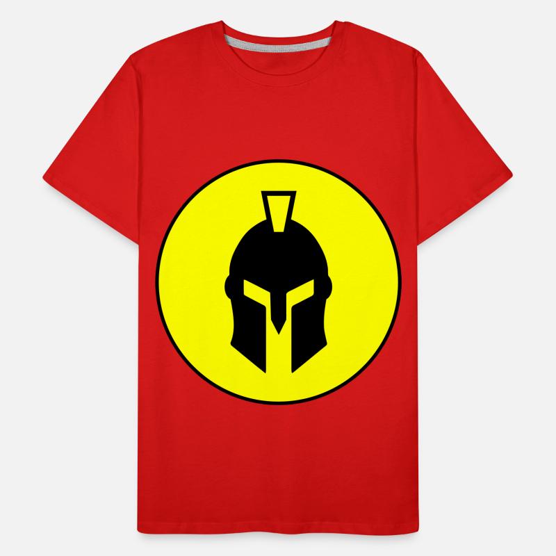 Casque Spartan T-shirt bio Premium Homme