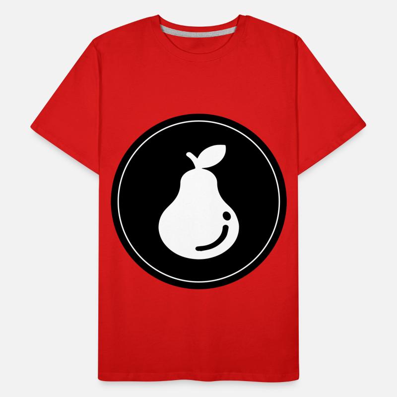Pear Fruit Men's Premium Organic T-Shirt