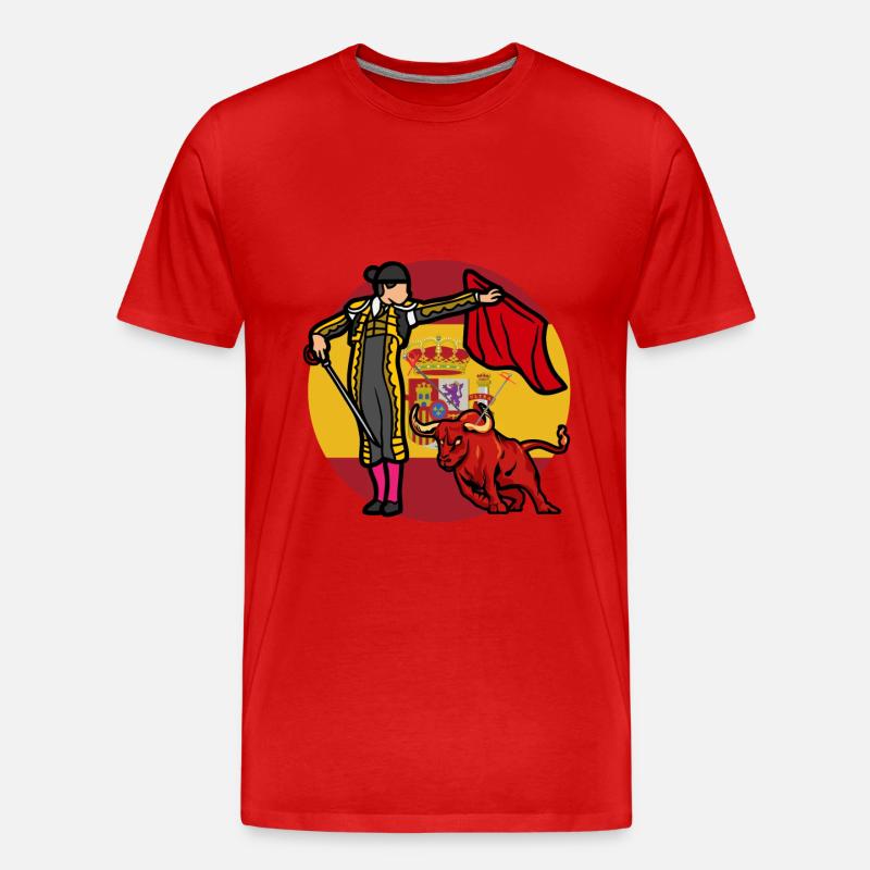 Es lebe der Stierkampf - Männer Premium Bio T-Shirt - undefined