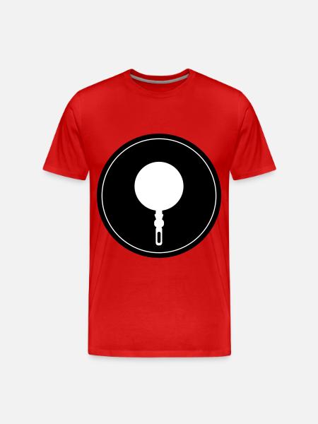 Pan Kitchen Chef - Men's Premium Organic T-Shirt - red