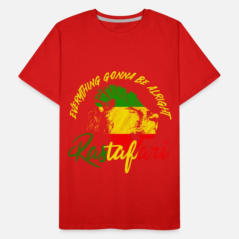 Rastafari T-shirt bio Premium Homme