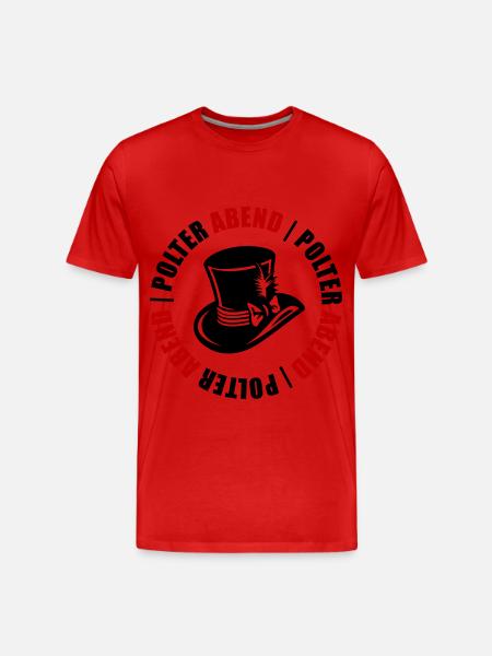 Polterabend Junggesellenabschied - Männer Premium Bio T-Shirt - Rot