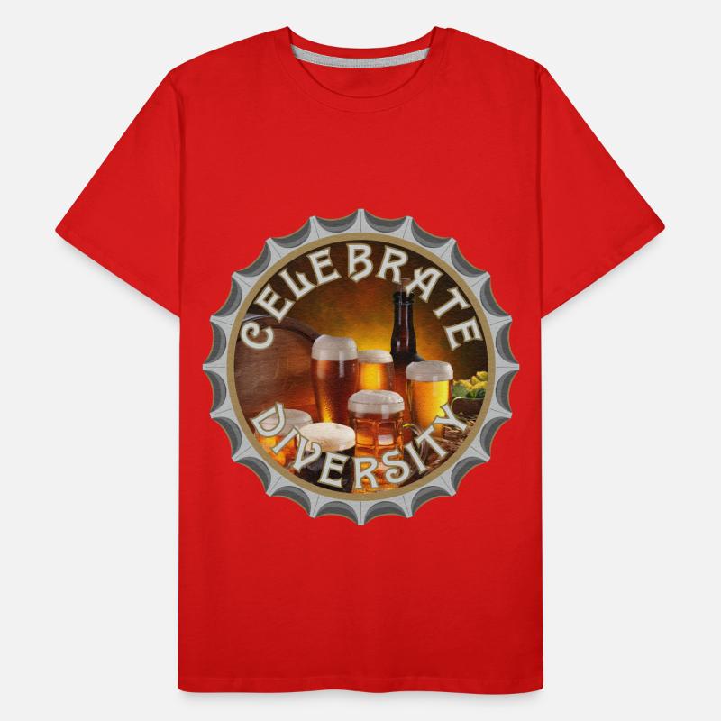 celebrate diversity Men's Premium Organic T-Shirt