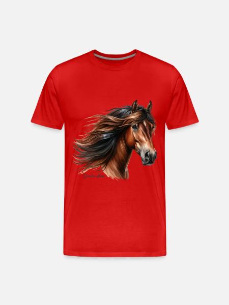Quarter Horse - Men's Premium Organic T-Shirt -