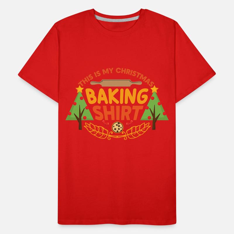 Cuisson de costumes de Noël T-shirt bio Premium Homme