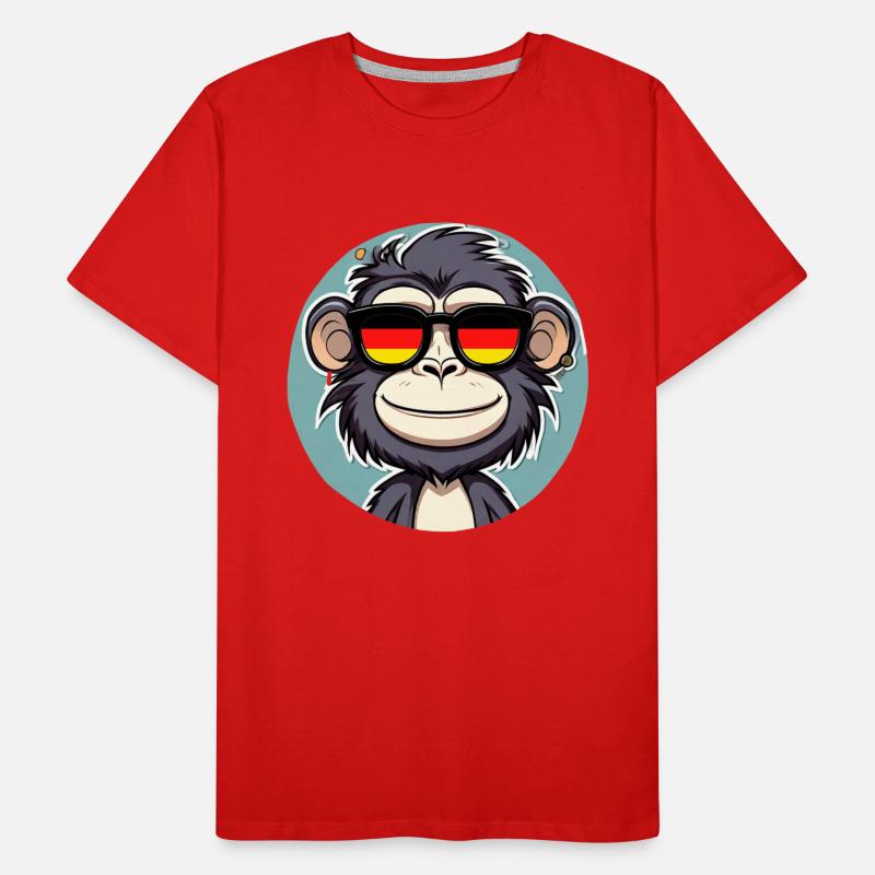 Monkey Men's Premium Organic T-Shirt