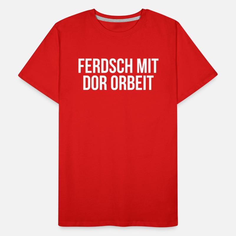 Dialect Ossi Saxon Saxon Men's Premium Organic T-Shirt