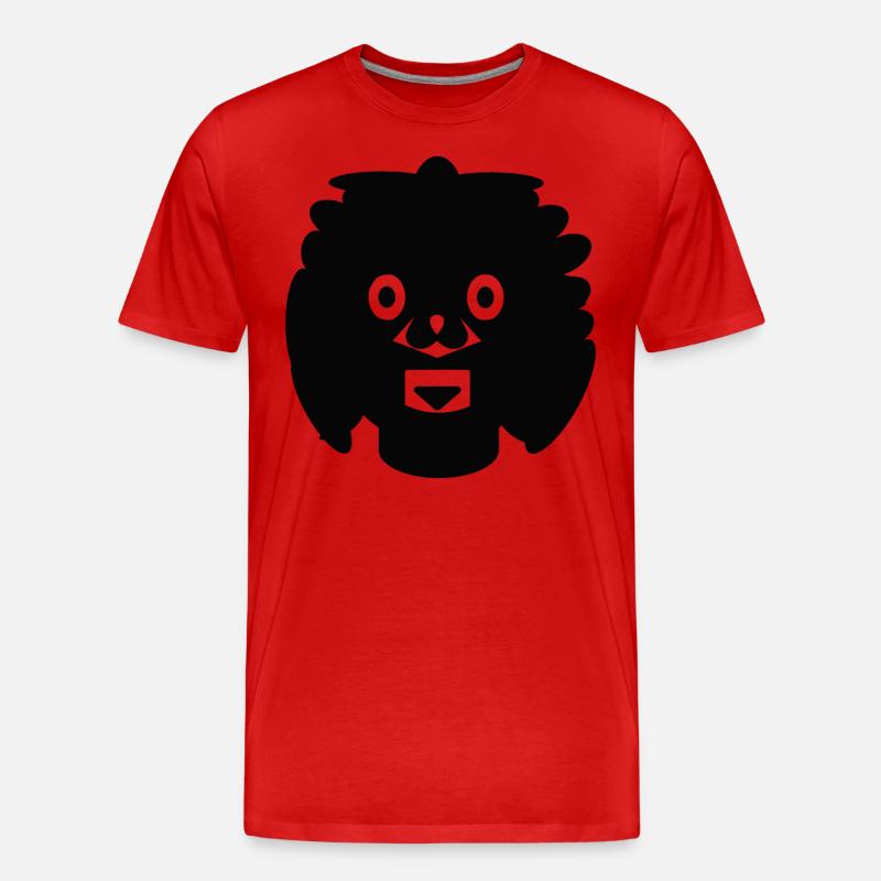 Comic - Männer Premium Bio T-Shirt - Rot