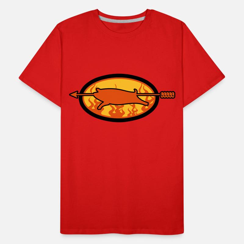 Grilling me softly! Männer Premium Bio T-Shirt