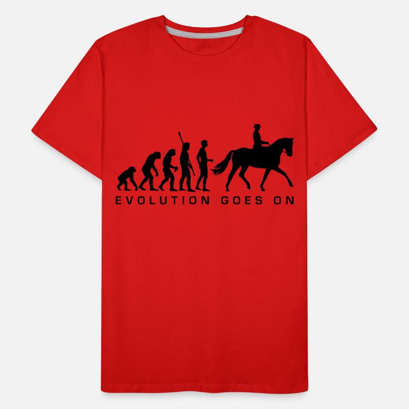 evolution_reiter_b T-shirt bio Premium Homme