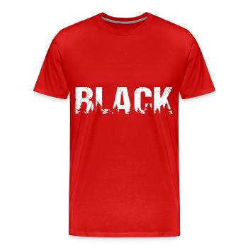 Forêt-Noire Schwarzwald - T-shirt bio Premium Homme - rouge - Devant - Damien (186cm)