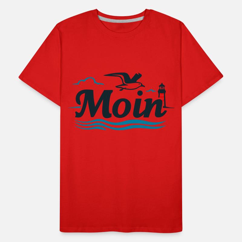 Moin Männer Premium Bio T-Shirt