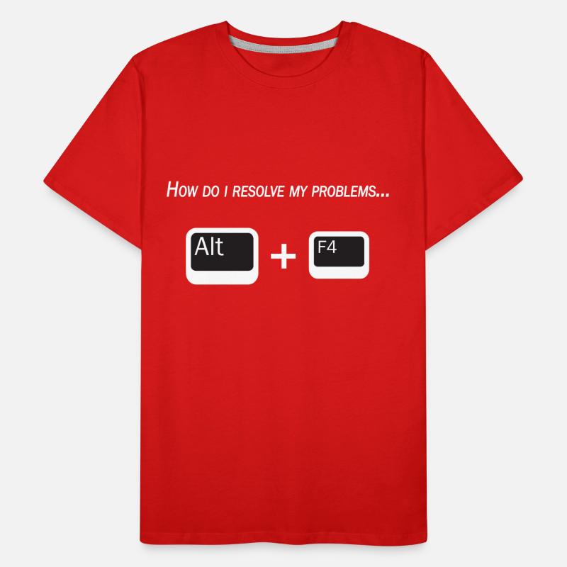 histoire nerd T-shirt bio Premium Homme