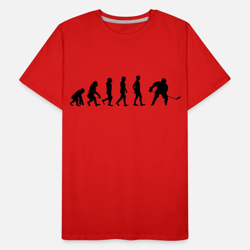Evolution Hockey Men's Premium Organic T-Shirt
