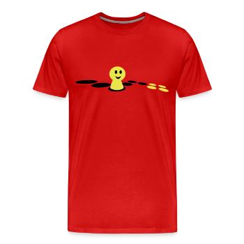 Brettspiel - Männer Premium Bio T-Shirt - Rot - Vorne - Damien (186cm)