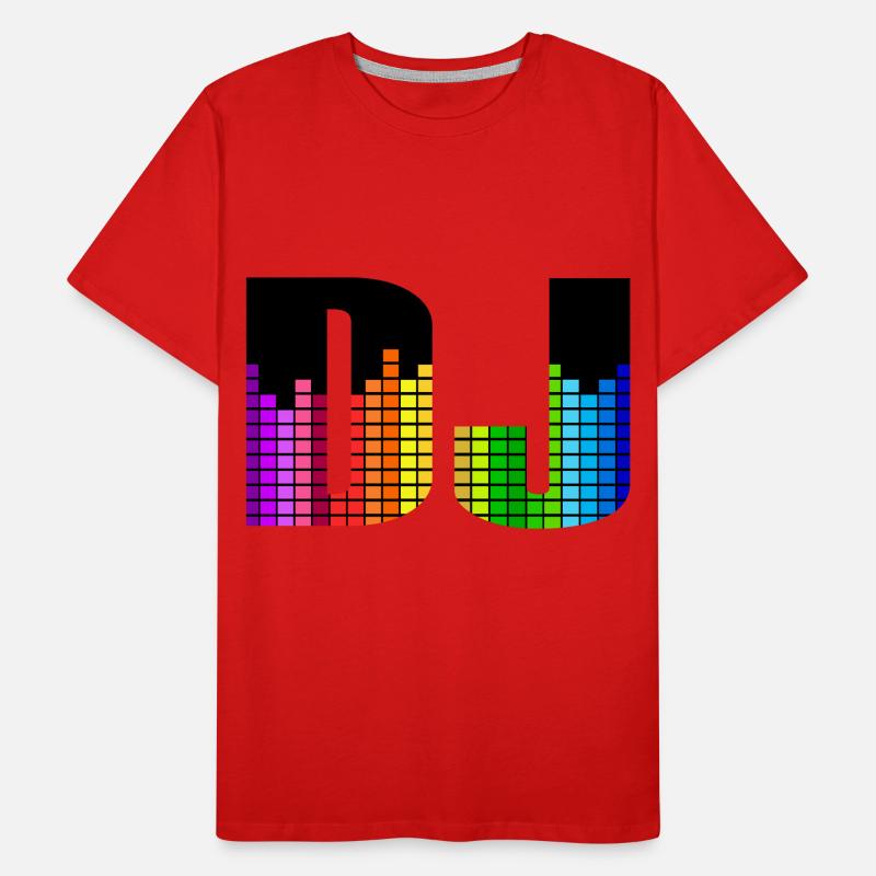 DJ Bunter Equalizer Männer Premium Bio T-Shirt