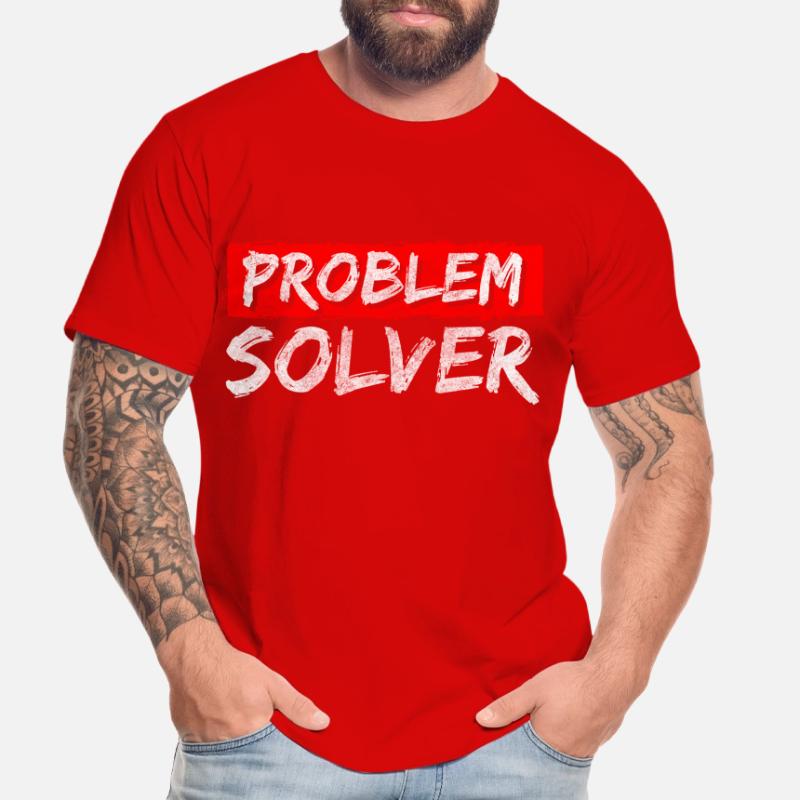 Problem? Not My Problem Motto Men's Premium Organic T-Shirt