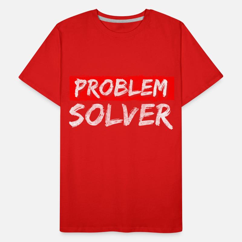 Problem? Nicht mein Problem Motto Männer Premium Bio T-Shirt