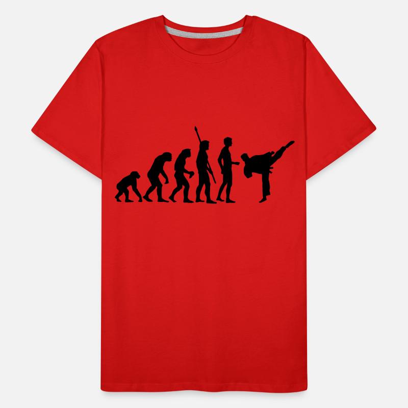 evolution_kampfsport Männer Premium Bio T-Shirt