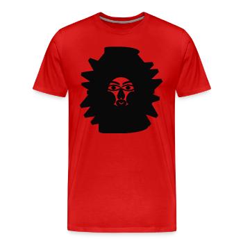 My Angel - Men's Premium Organic T-Shirt - red - Front - Damien (186cm)